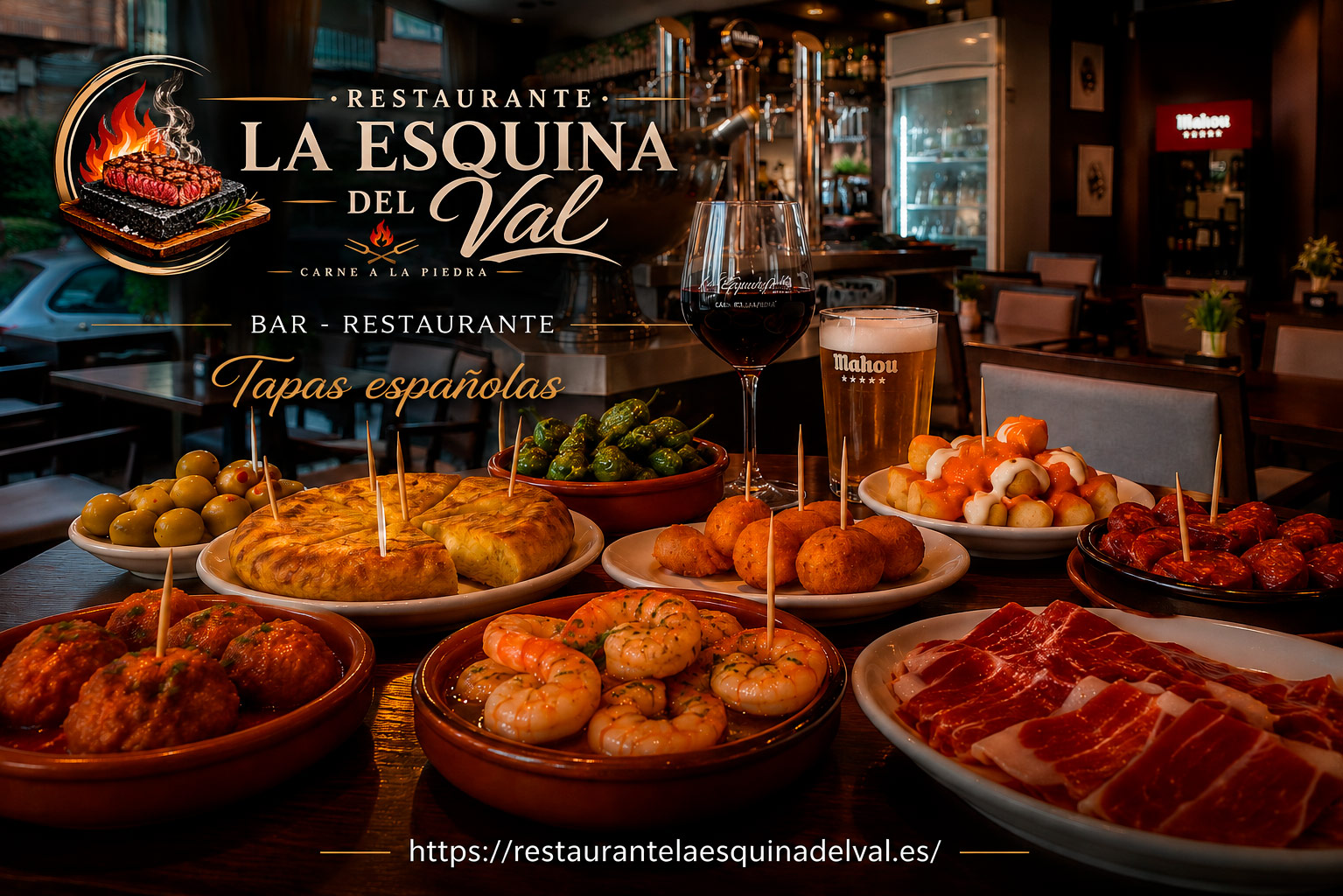 Rstaurante-la-esquina-del-Val-Nuestras-tapas-y-raciones-Alcala-de-Henares
