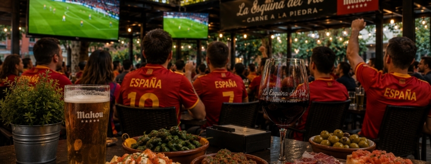 Ver el Mundial de Futbol en Restaurante Terraza La Esquina del Val Alcala de Henares